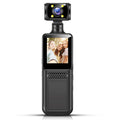 SHINEOFI 4K Clip-On Body Camera with Audio ¨C Pocket Sports Cam, Wearable Mini Action Cam, Night Vision & Loop Recording