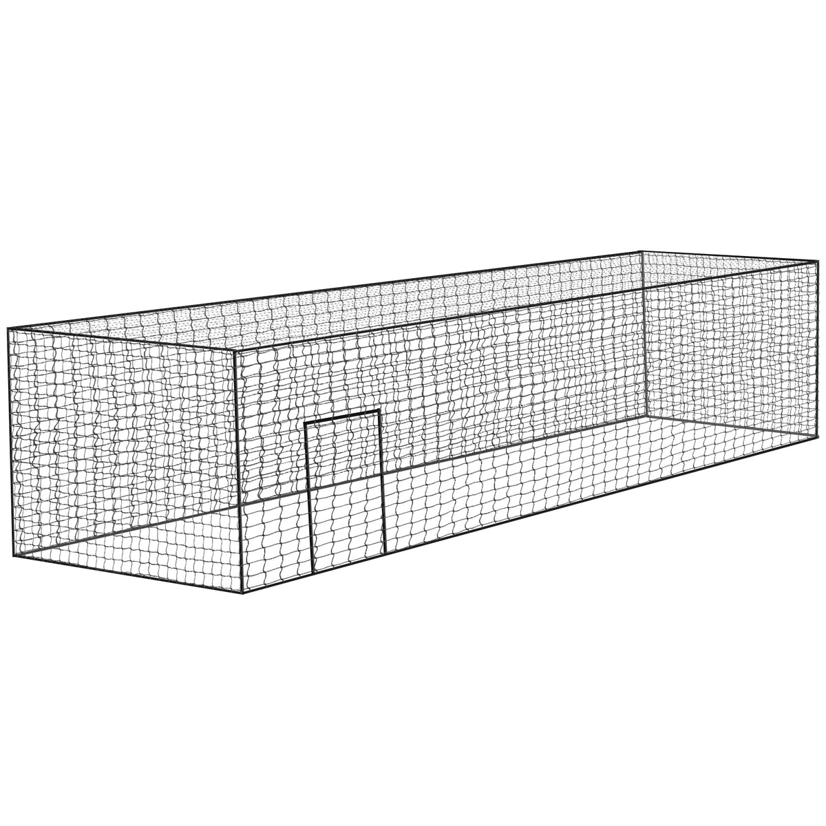 SHINEOFI Baseball Batting Cage Nets, 55x12x12ft Heavy-Duty Fully Enclosed Baseball & Softball Cage Netting