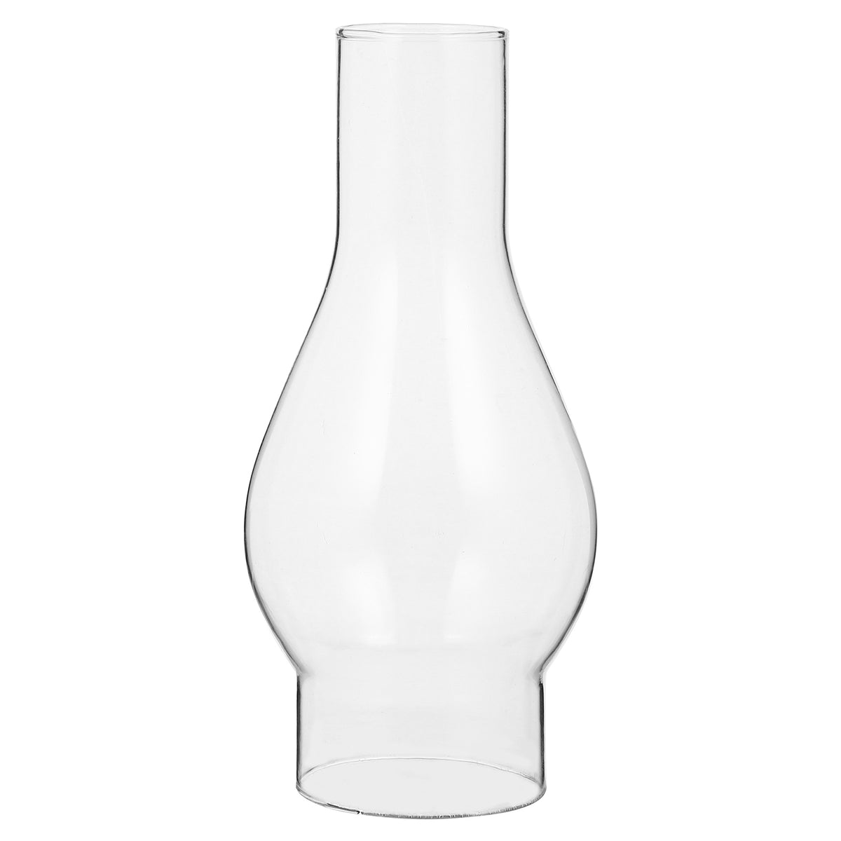 SHINEOFI 6.88 in. Clear Oil Lamp Chimney Glass Kerosene Lamp Chimney Glass Lamp Chimney Shade