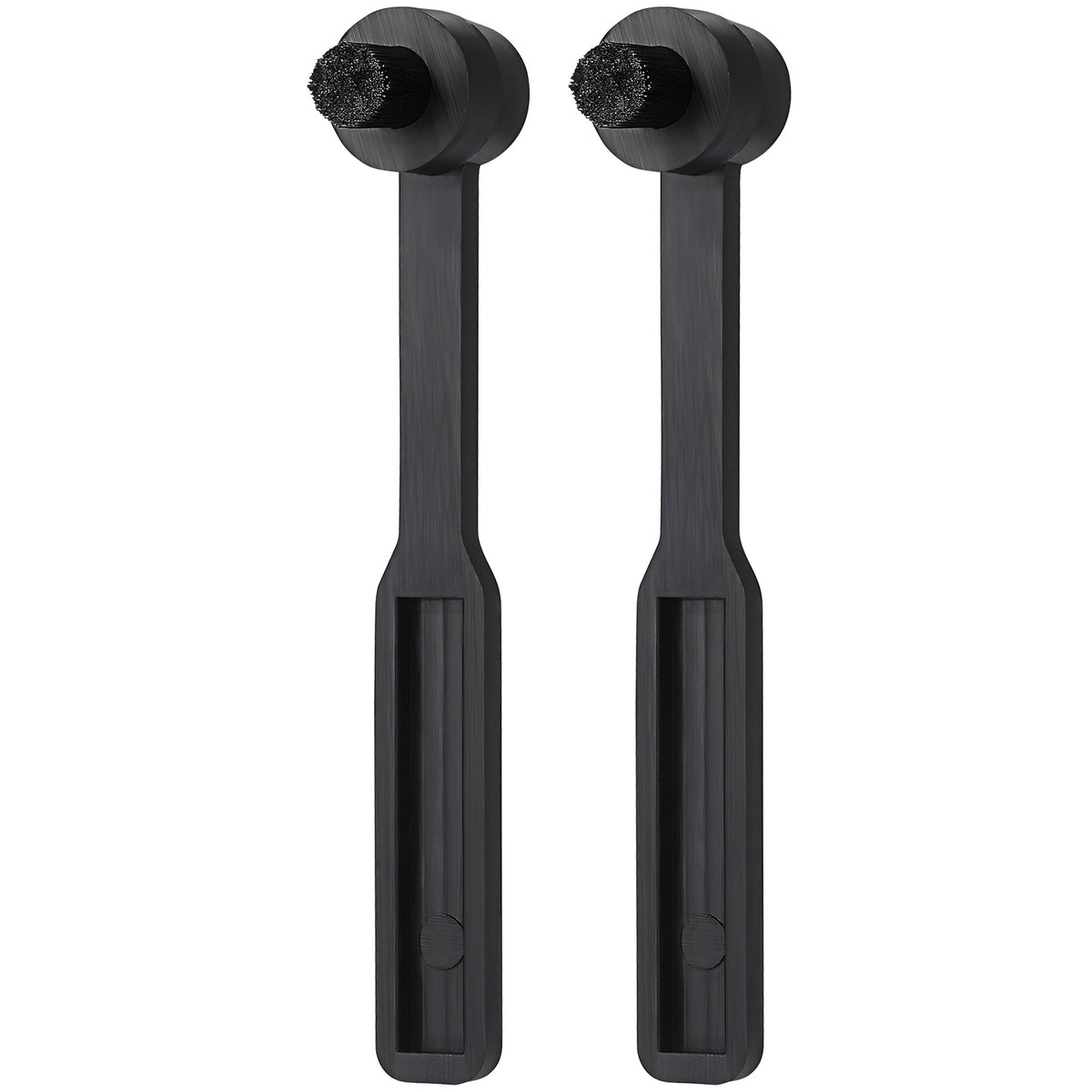 SHINEOFI 2 Pcs Stylus Cleaners for Record Needles Vinyl Record Cleaner Turntable Stylus Cleaning Brush with Nylon Bristles