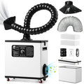 SHINEOFI Fume Extractor with Powerful Suction, High Speed 17m/s Airflow for Solder Fume Extraction Smoke Purifier for Odor Removal Compatible with Laser Engraving and 3D Printing US Plug
