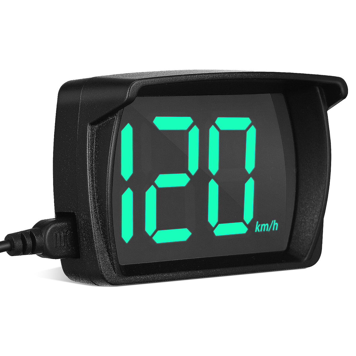 SHINEOFI Car HUD Display ¨C Dashboard Digital Speed Meter ¨C Universal Head-Up Display Speedometer ¨C Auto Car Supply with Real-Time Readout